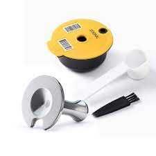 SET - capsula reutilizabila Bosch Tassimo, tamper, periuta, lingurita.
