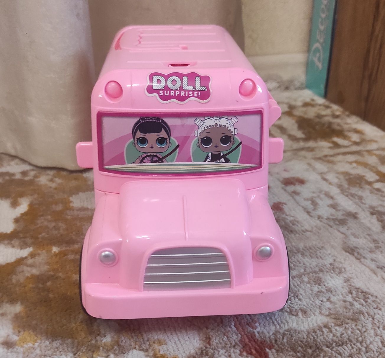 Машина и ванна для кукол Лол