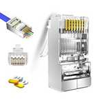 Mufa FTP CAT6E RJ45 Pass Trough ( set 100 buc )