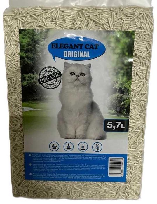 Наполнитель Elegant cat тофу