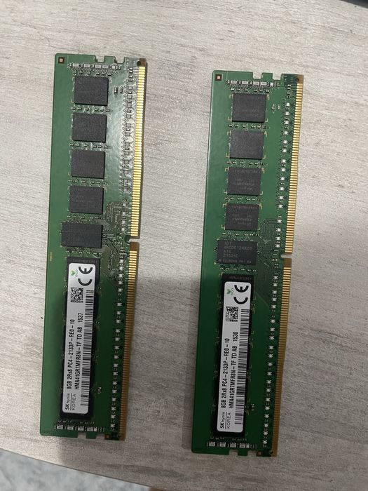 оперативная память ддр 4 2 планки по 8 гб