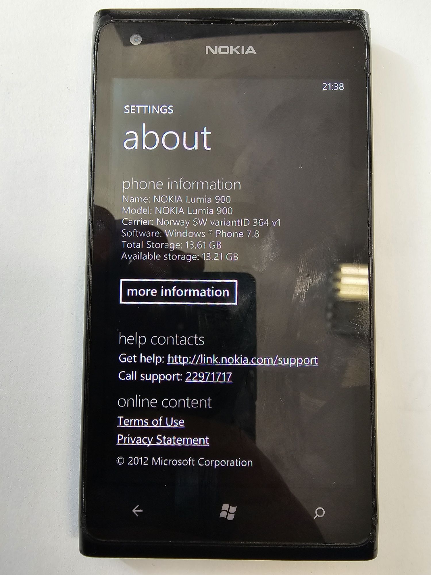 Nokia Lumia 900 16GB