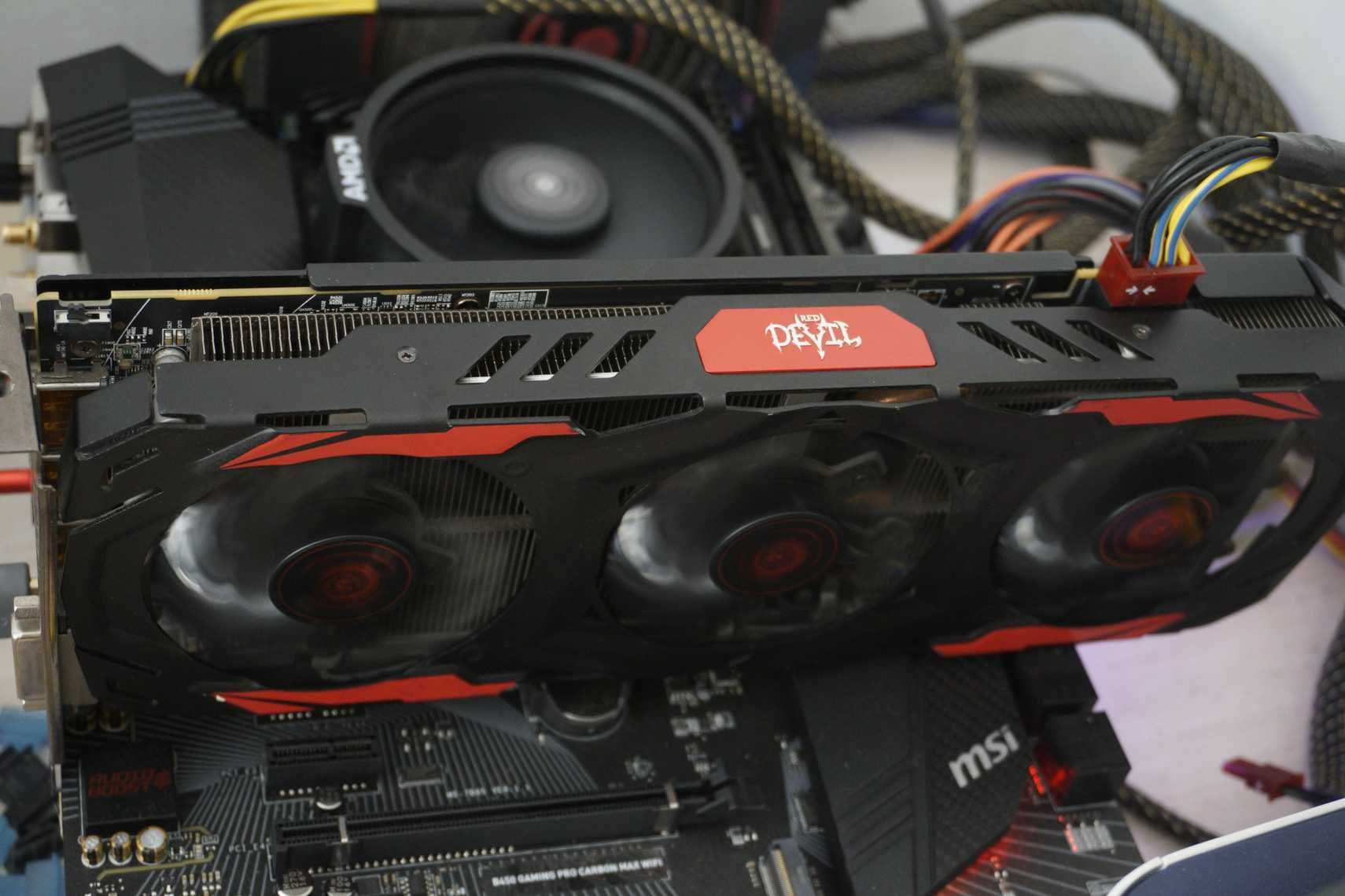 Видеокарта RX 570 4GB PowerColor  Red Devil / вкл ДДС