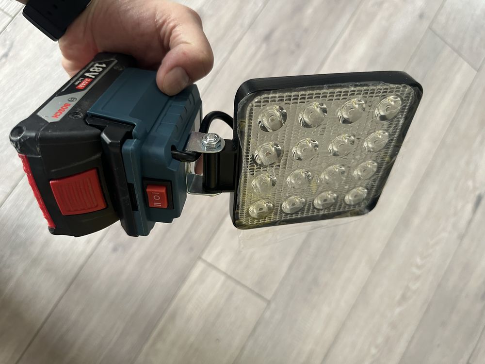 Reflector led compatibila dewalt, bosch , makita , milwuakee