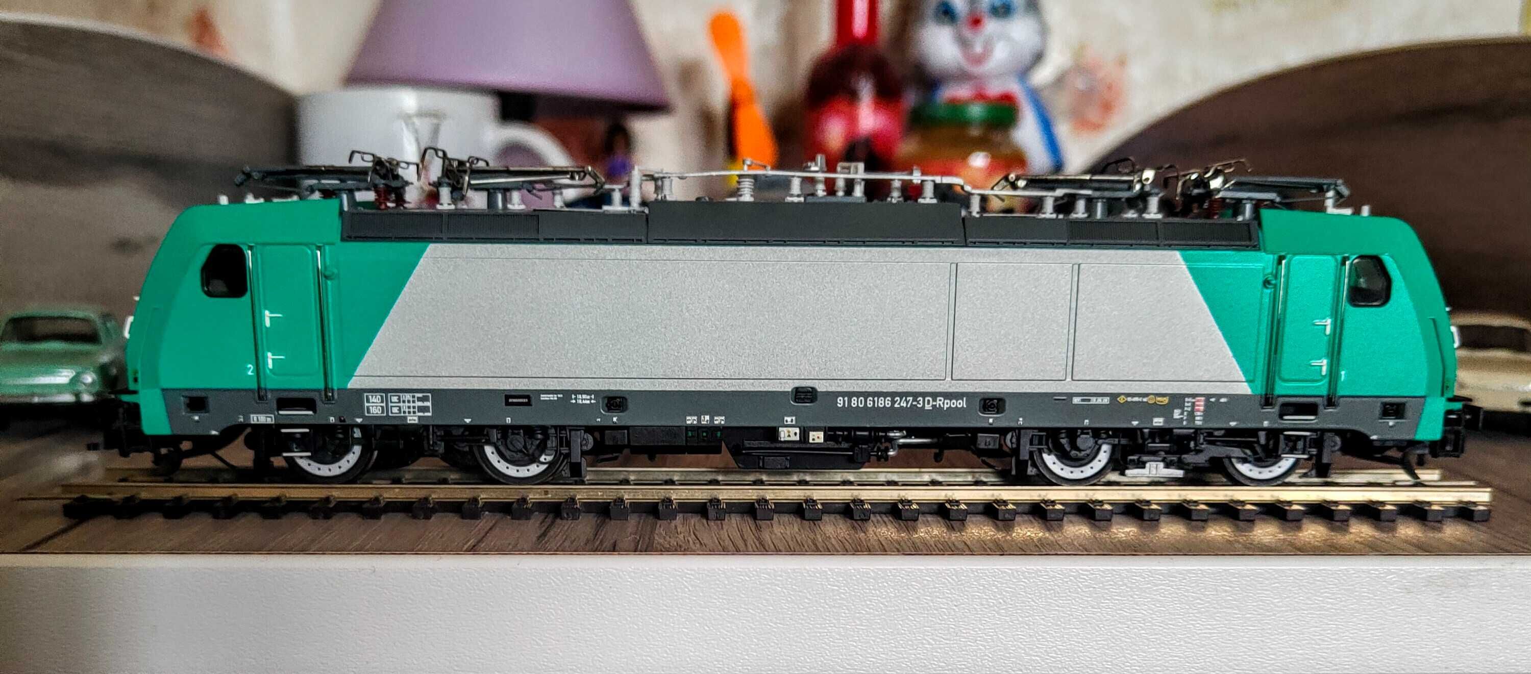 Roco RAILPOOL Br 186 H0 1:87 със звуков декодер