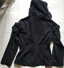 Черная брезентовая мужская куртка с капюшоном (6 карманов), р-р 52