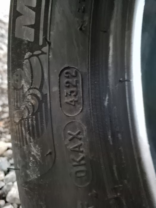 Anvelope 215/55R17 marca Michelin, DOT 2022,8 mm