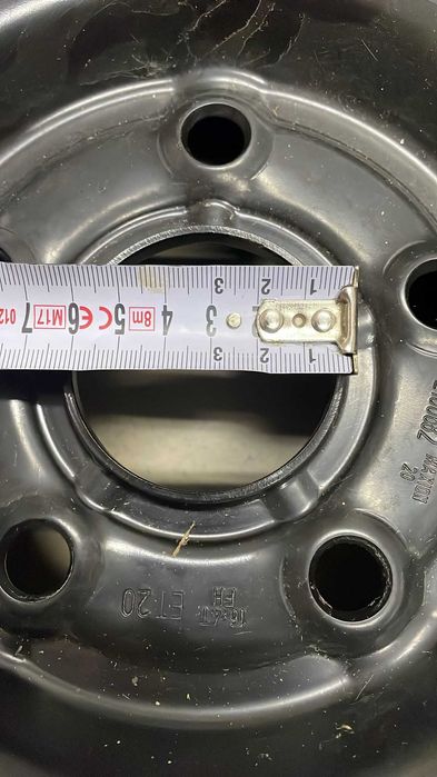 Roata de rezerva cu anvelopa GoodYear T145/90 D16, DOT 1623