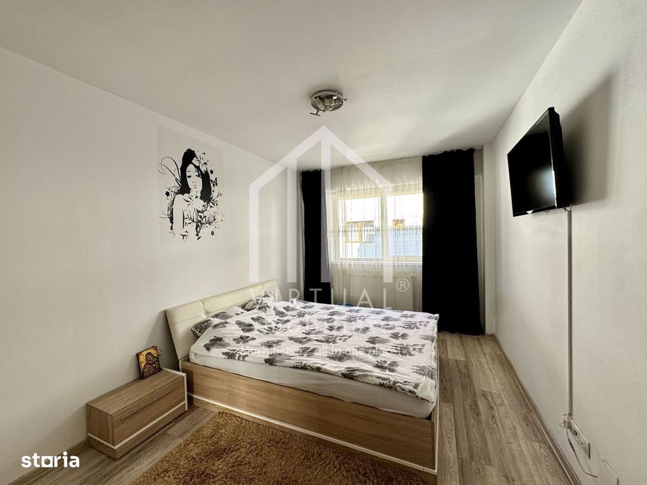 Apartament cu 2 camere, 53mp utili, mobilat, bloc cu lift, Turnisor