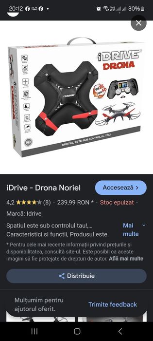 Drona Noriel 150 lei