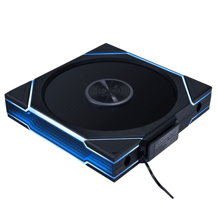 Ventilator 140 mm Lian Li UNI Fan TL 140 Wireless ARGB PWM Black