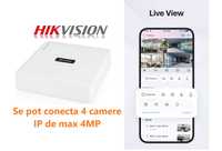 NVR Hikvision Hiwatch 4 canale 4MP HWN-2104H