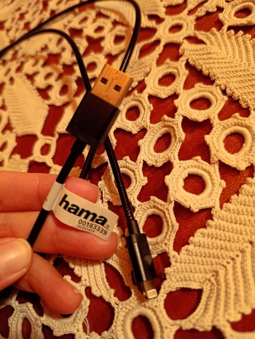 Cablu de incarcare/date Metal 1.5m Iphone