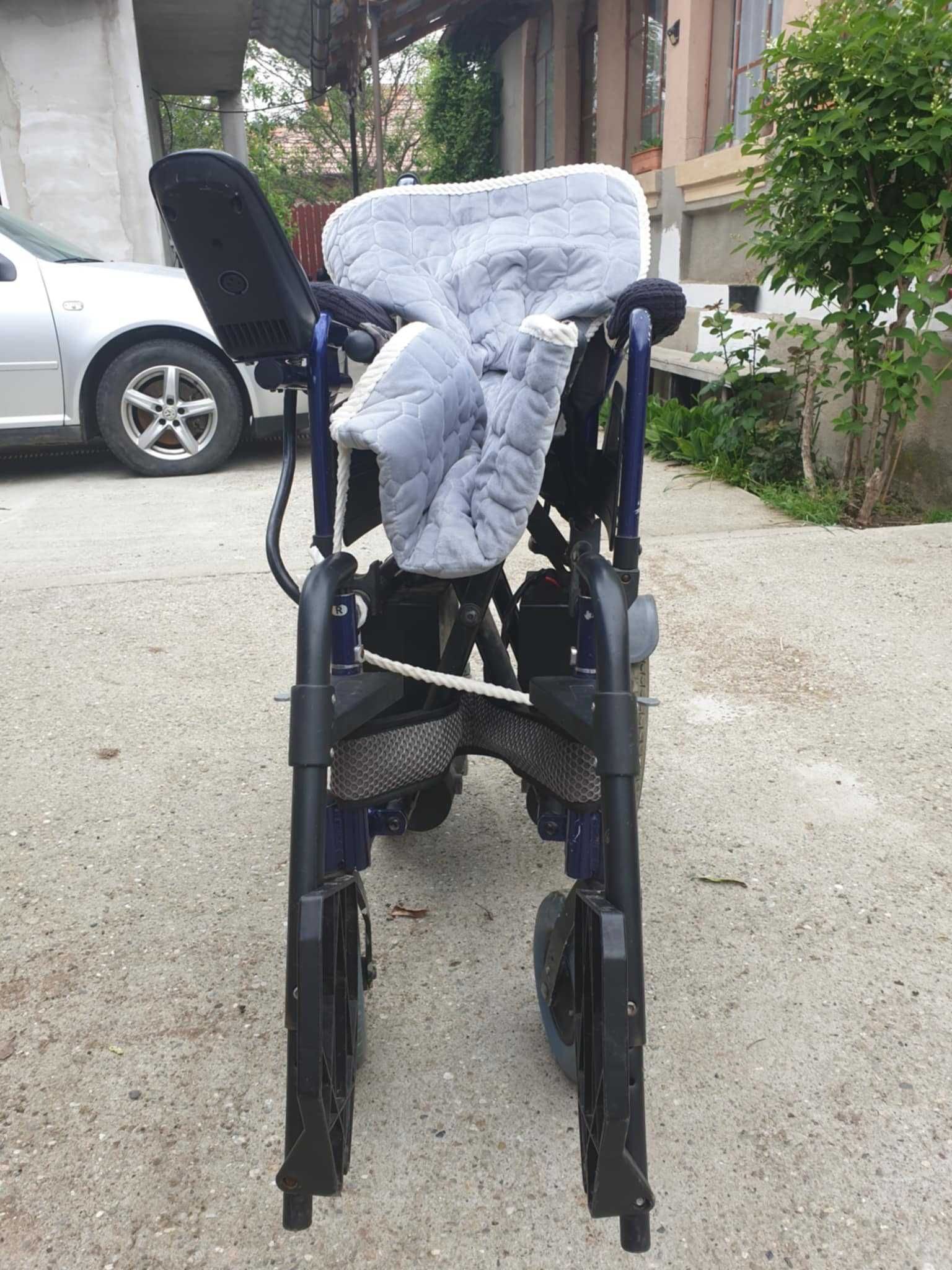 Scaun carut carucior electric pliabil dizabilitati. bat. noi !