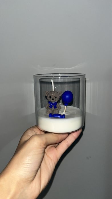 Ароматна соева свещ “Мече”