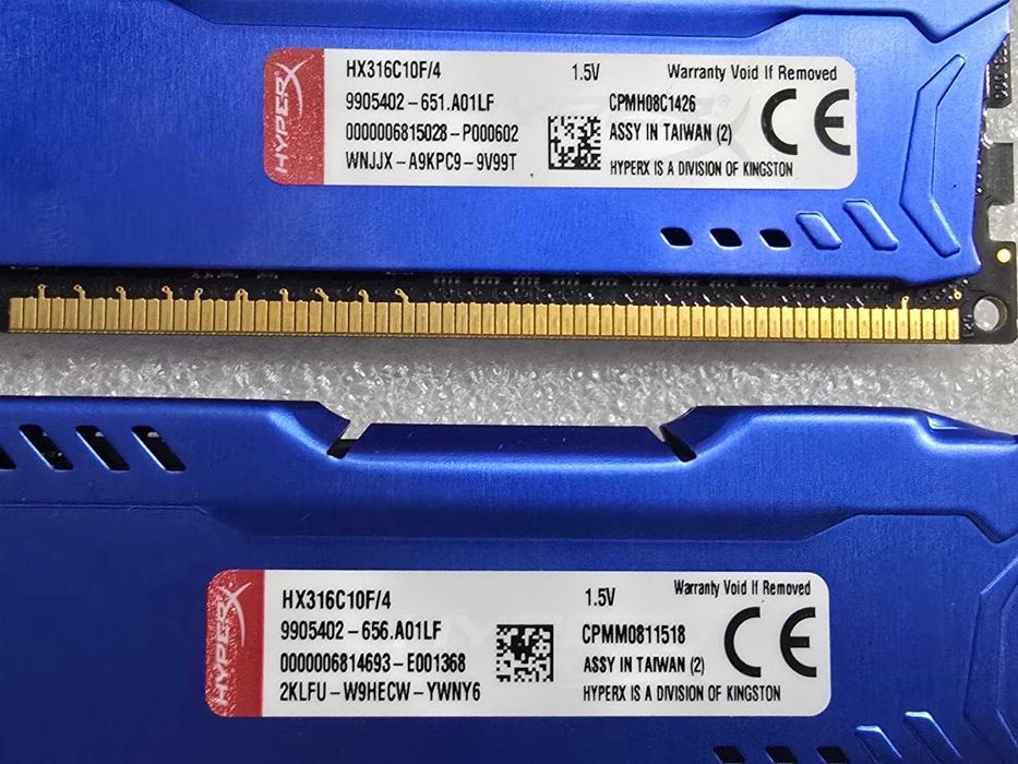 Kit memorie RAM Kingston HyperX FURY 8GB (2 x 4GB) DDR3 1600MHz