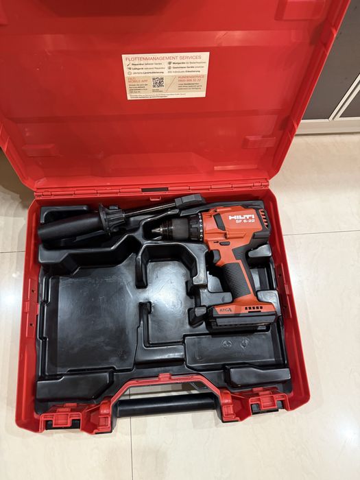 HILTI SF 6 - 22 безкабелна пробивна машина