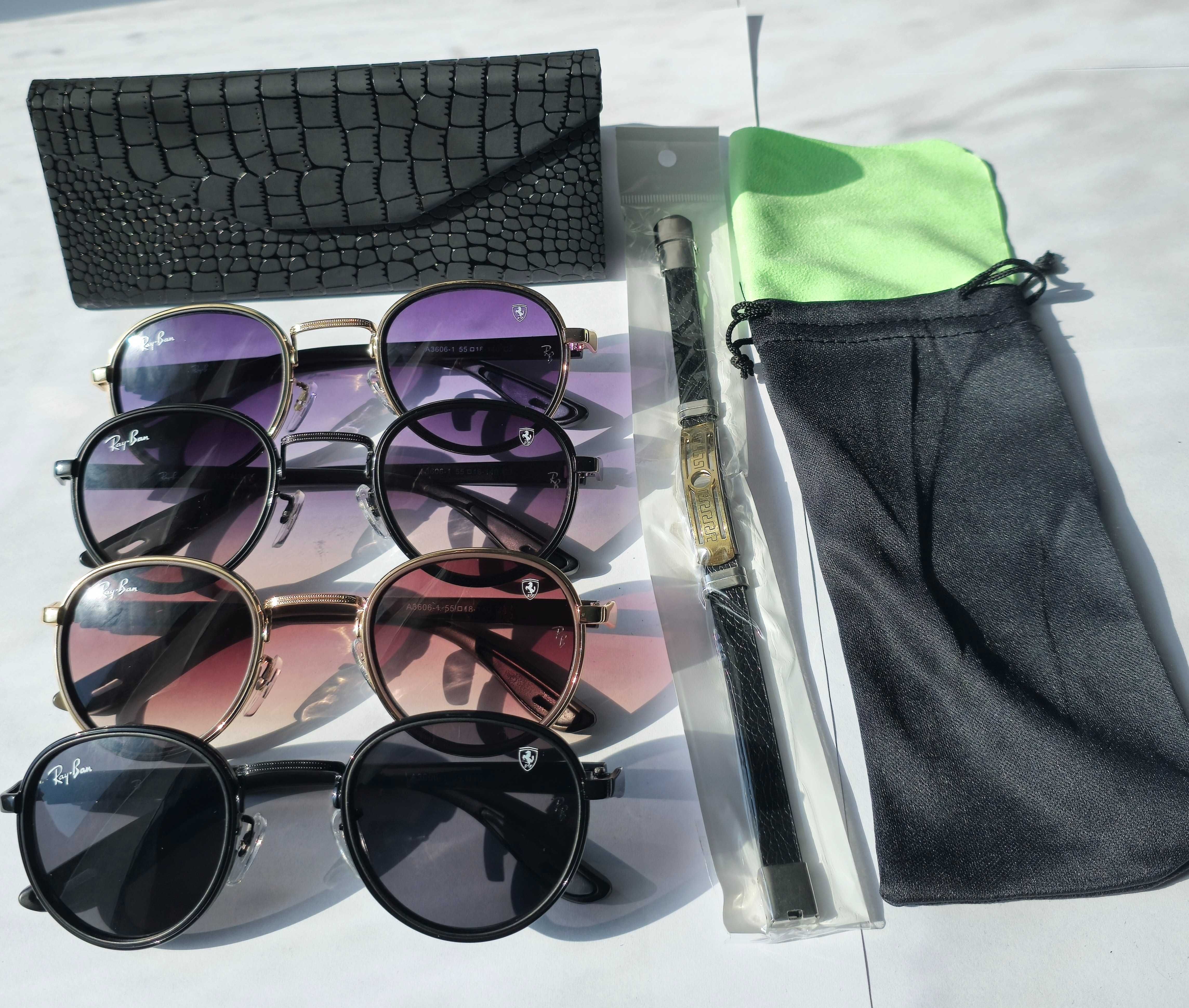 Set ochelari Rayban A3606 Ferrari