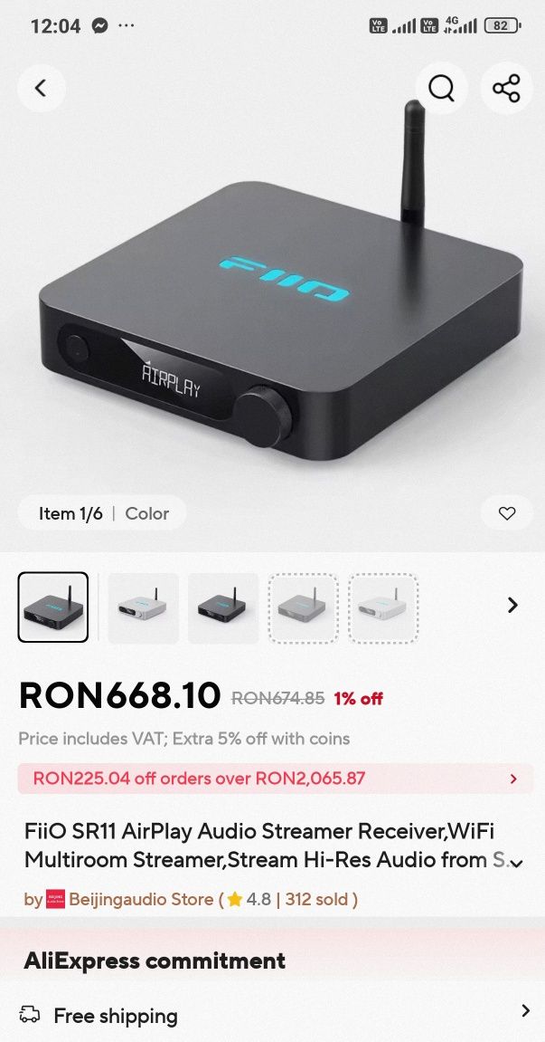 Fiio SR11 Streamer