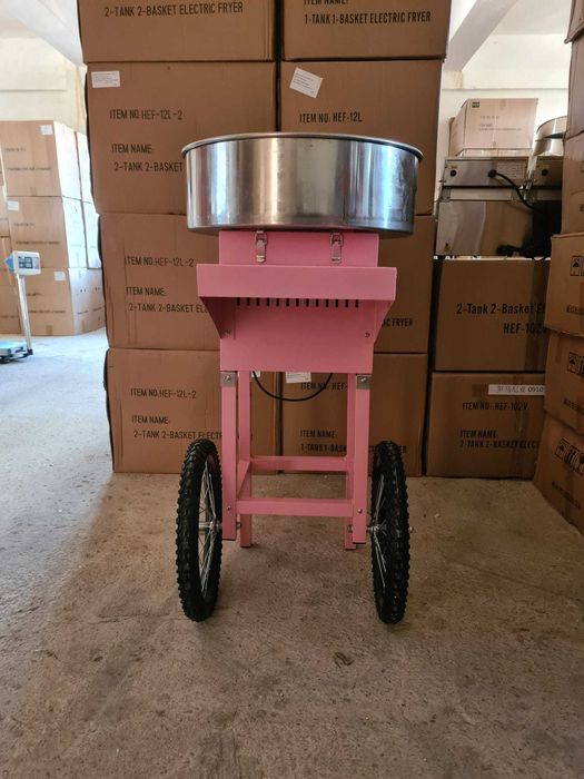 REDUCERE Aparat electric vata zahar cu carut-TRANSPORT GRATUIT