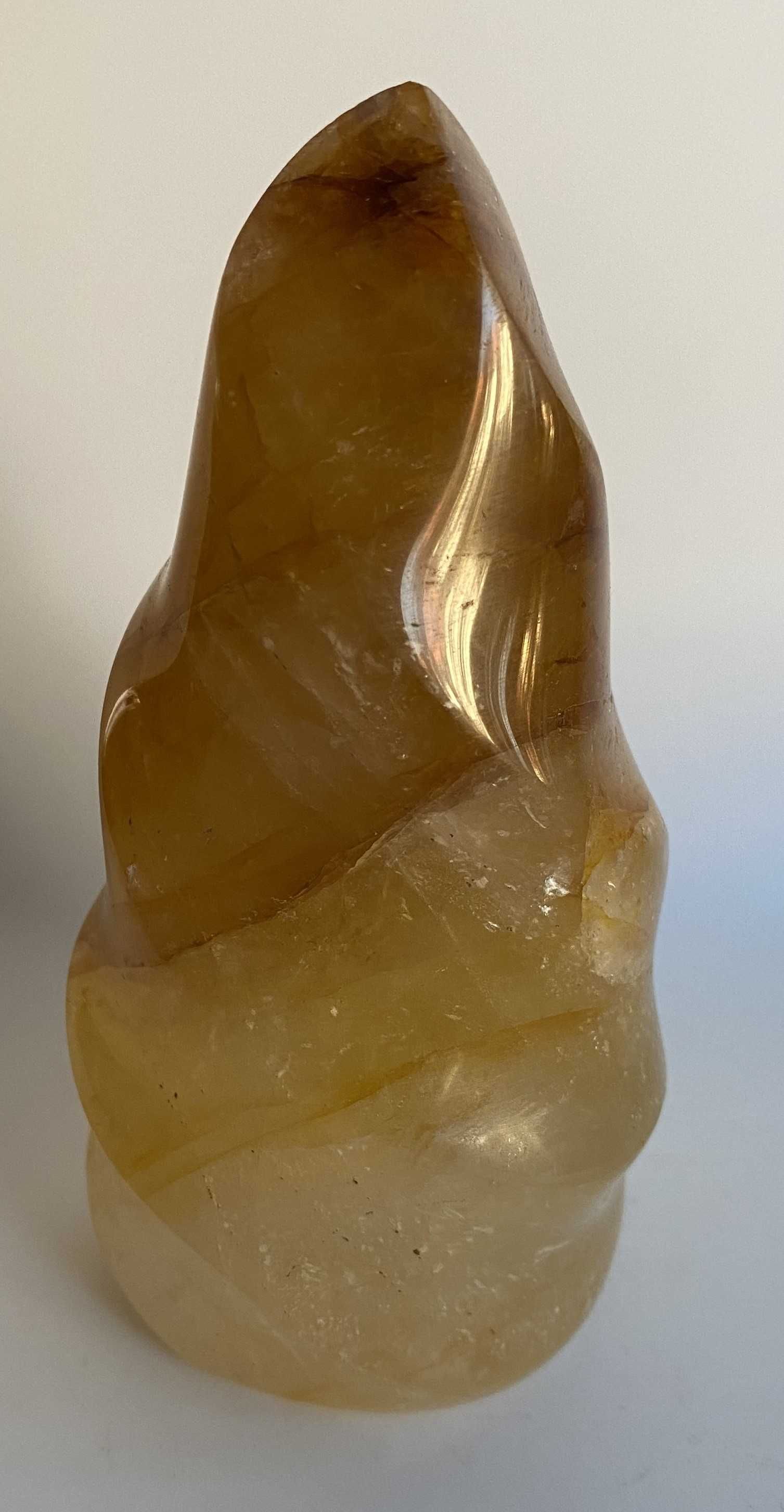 Cristale/Minerale - Cuart Hematoid Galben - sculptura