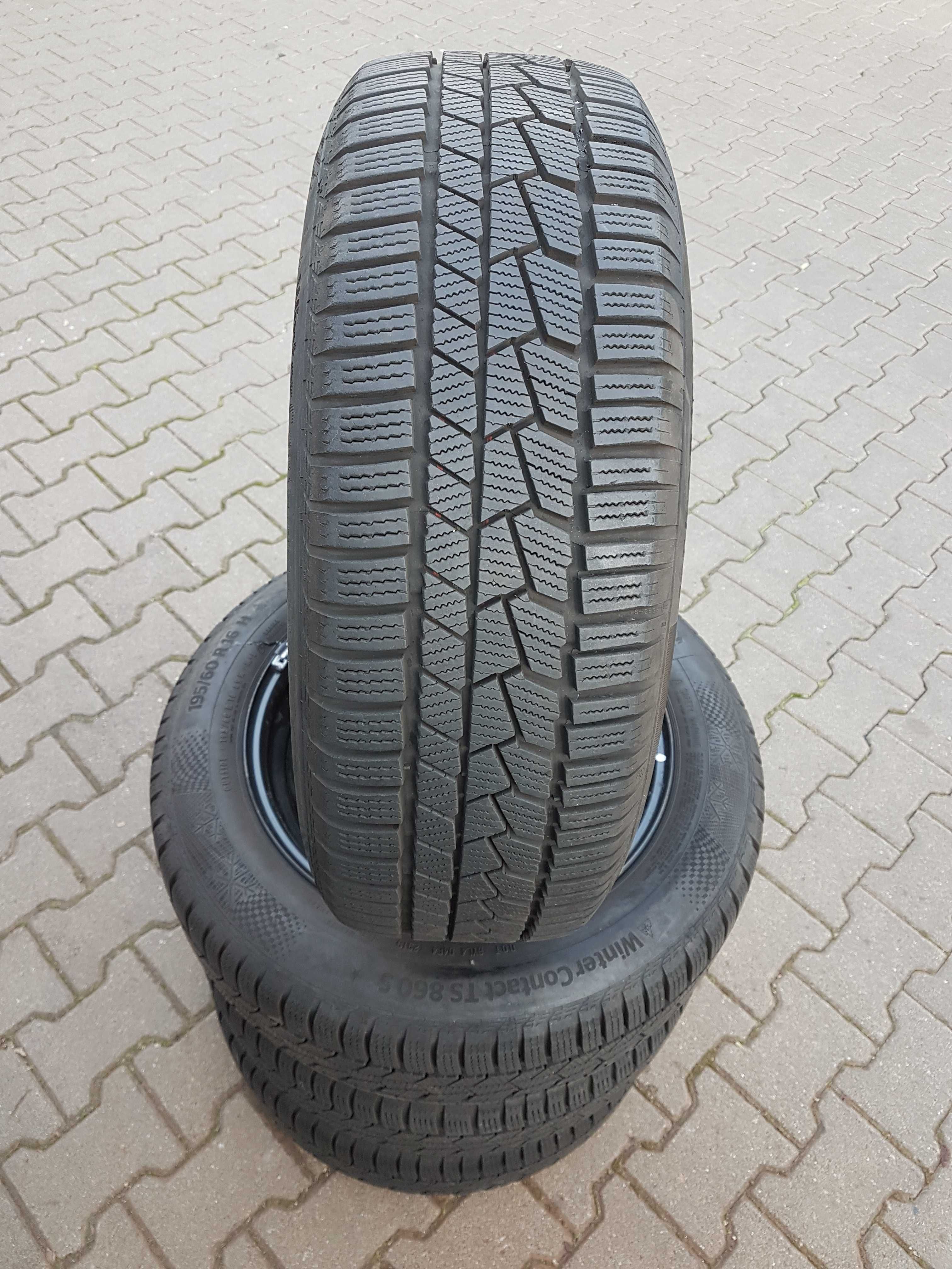 Roti iarna BMW, ContiWinterContact TS 860 S, 195/60 R16 89H, DOT 3019