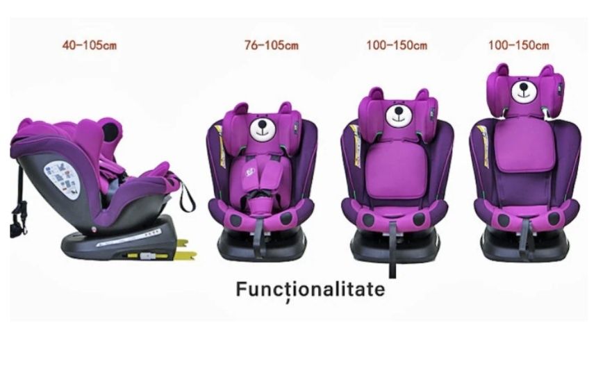 Vans scaun auto cu isofix
