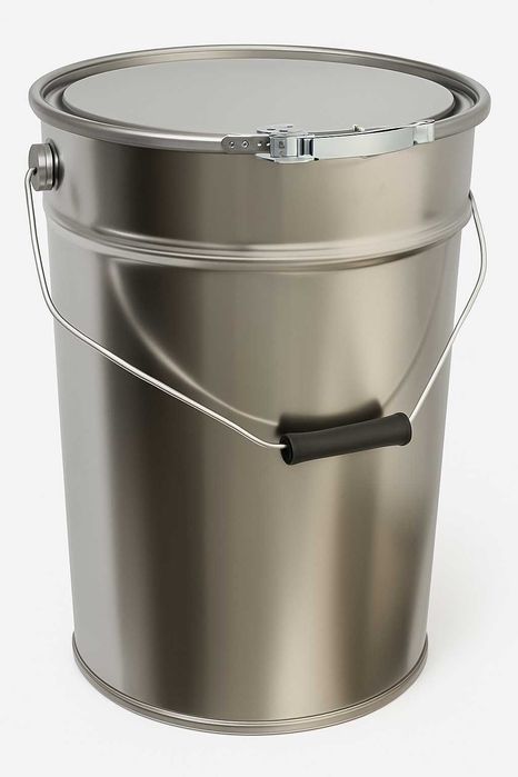 Galeata metalica cu capac 10 l/21 l/ rasina epoxi/intaritor/pigmenti
