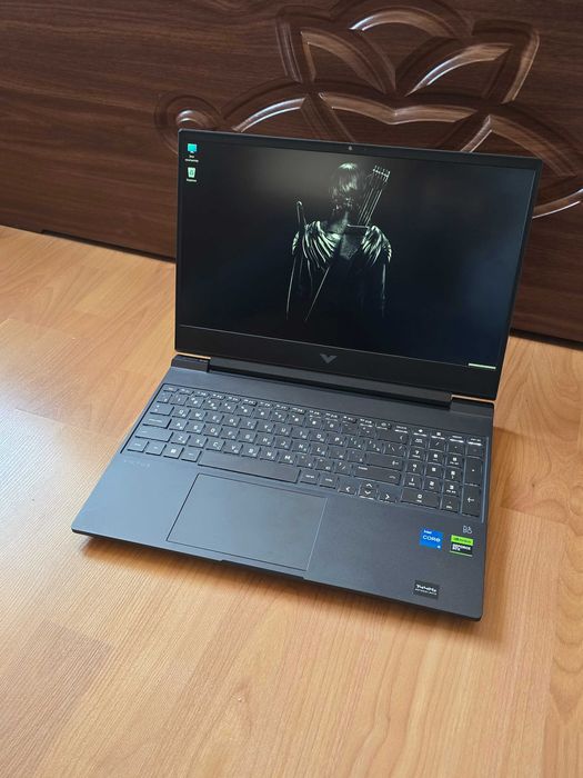 HP Victus 15 (2023г) игровой ноутбук как новый RTX 3050