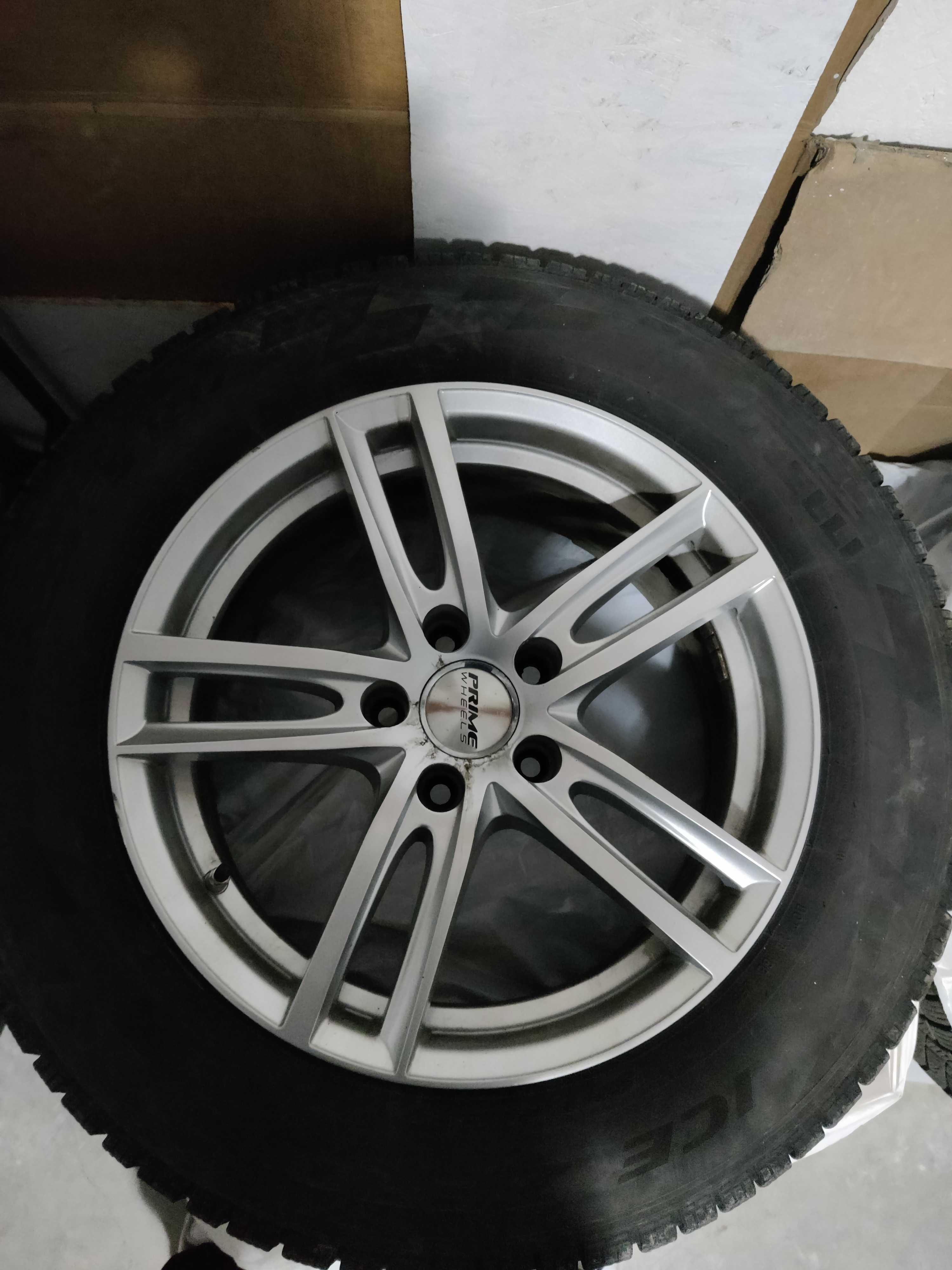 Set Jante Prime Wheels, 17 cu cauciucuri de Iarna Pirelli Ice Zero