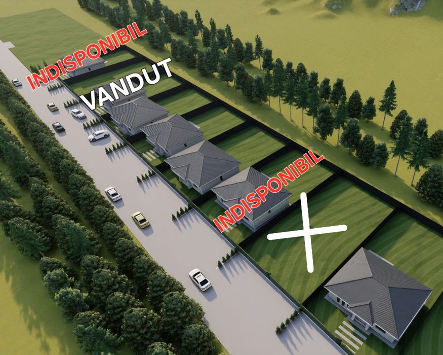 Case Noi in stil Mediteranean Cartier Privat langa Coloana Infinitului