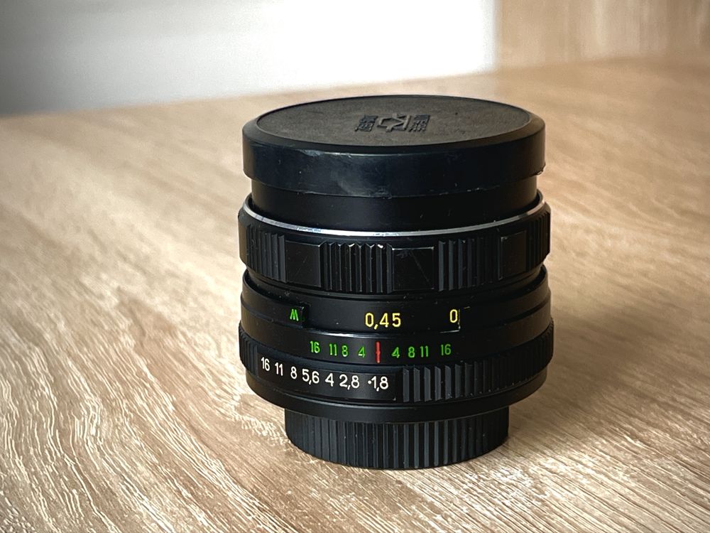 Объектив MC Helios 77M-4 МС Гелиос 77М-4 1.8/50