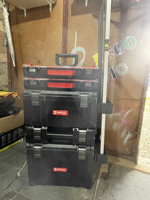 Qbrick system pro set 3 кработни куфари