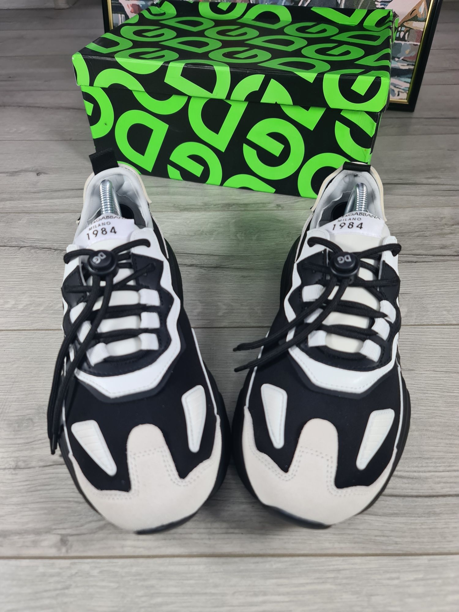 Sneakers-Dolce&Gabanna-43-Noi-Full-Box-Premium-Noi