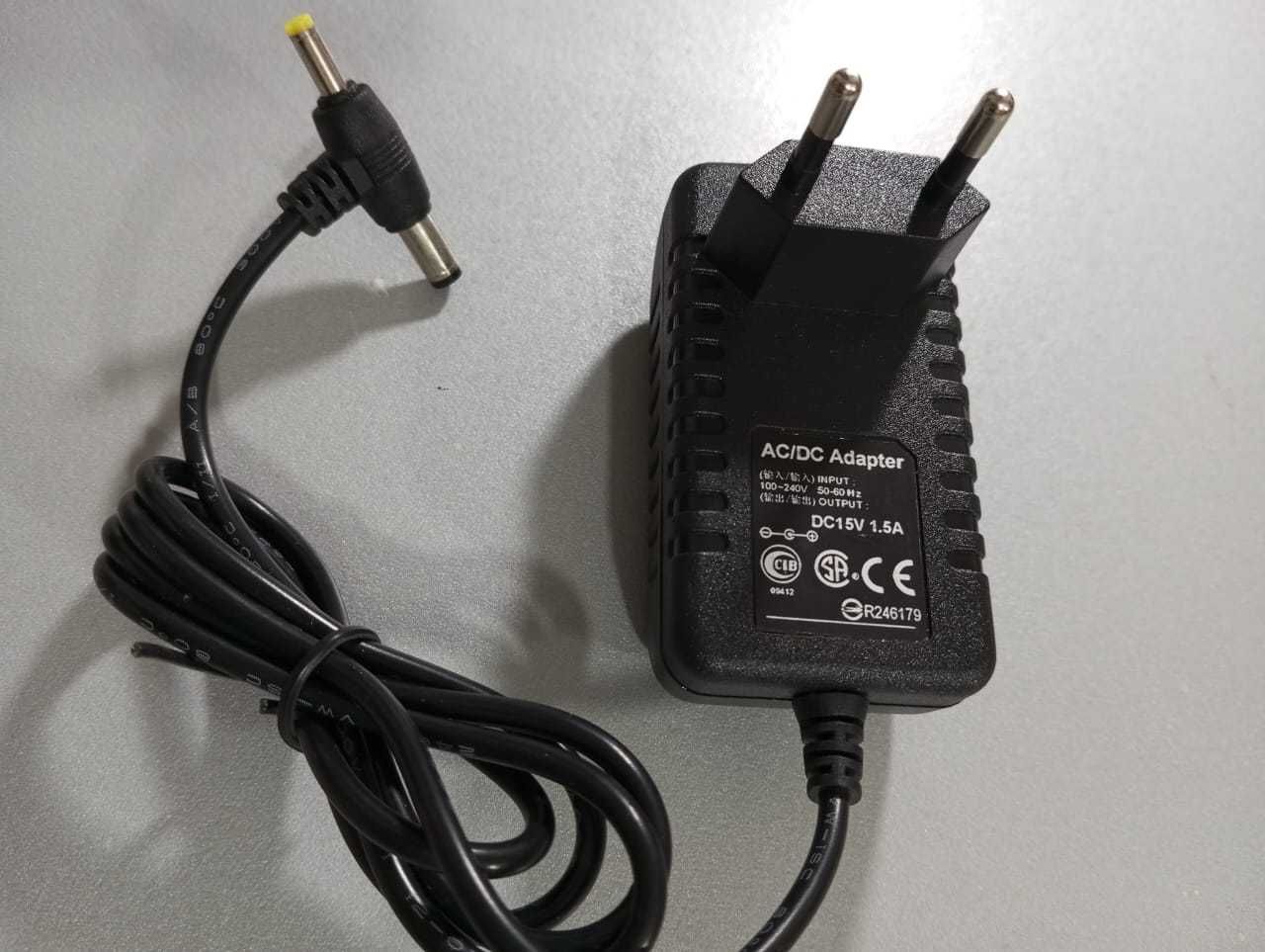 AC/DC Adapter (адаптер, БЛОК ПИТАНИЯ 15v 1.5A)