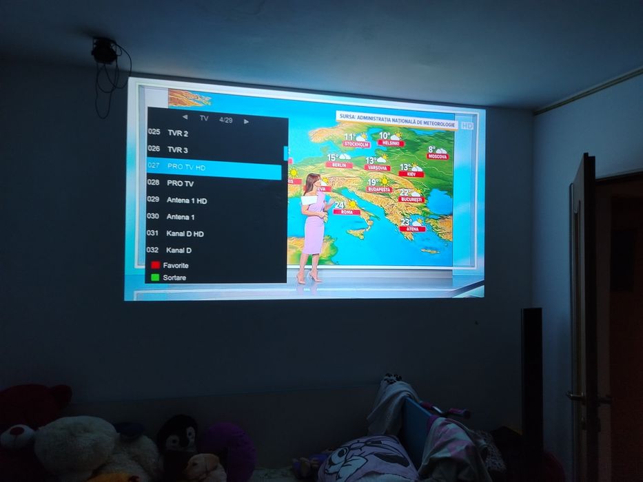 Vând video proiector Smart preț 650 fix