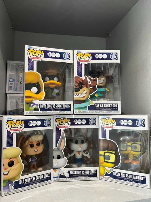 SET 5 Funko Pop Scooby Doo
