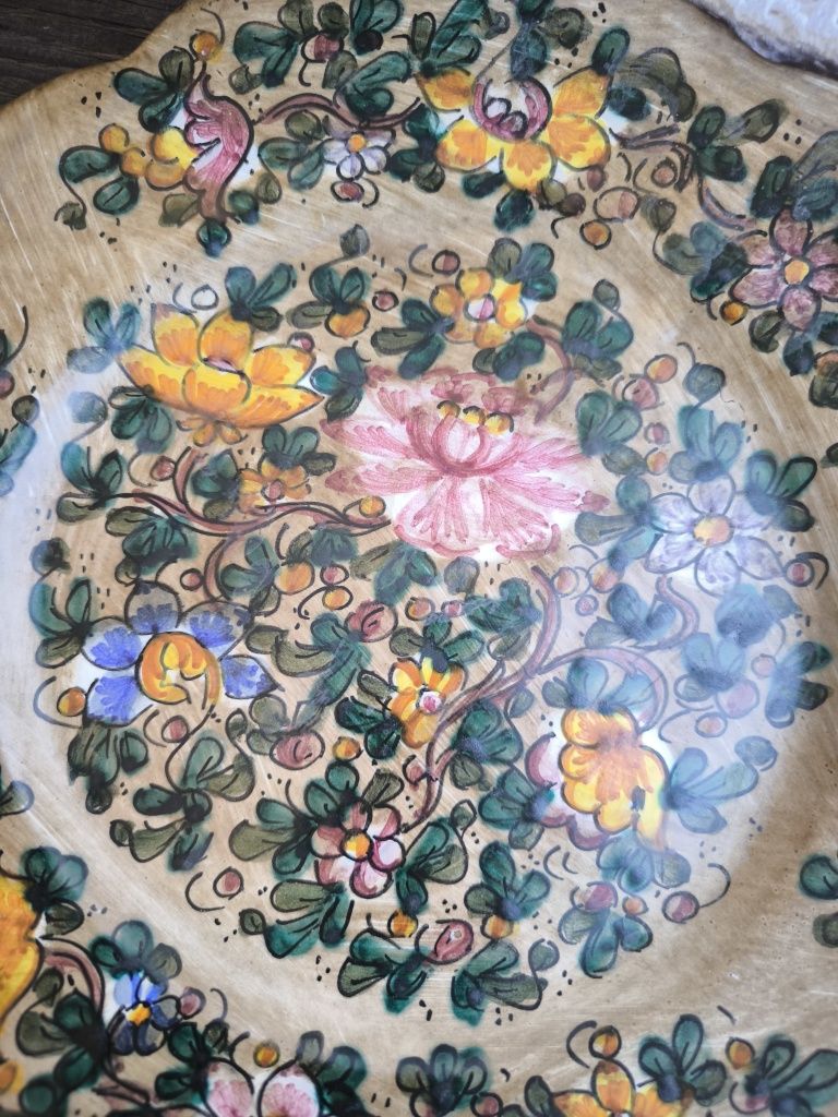 Чиния италианска майолика Gubbio