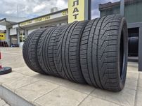4бр.зимни гуми 255/40/18 99 V Pireli 23г. Като Нови