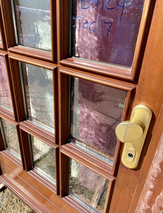 USA INTRARE CASA BOLTITA Germania lemn termopan H 220 x L 124 Garantie