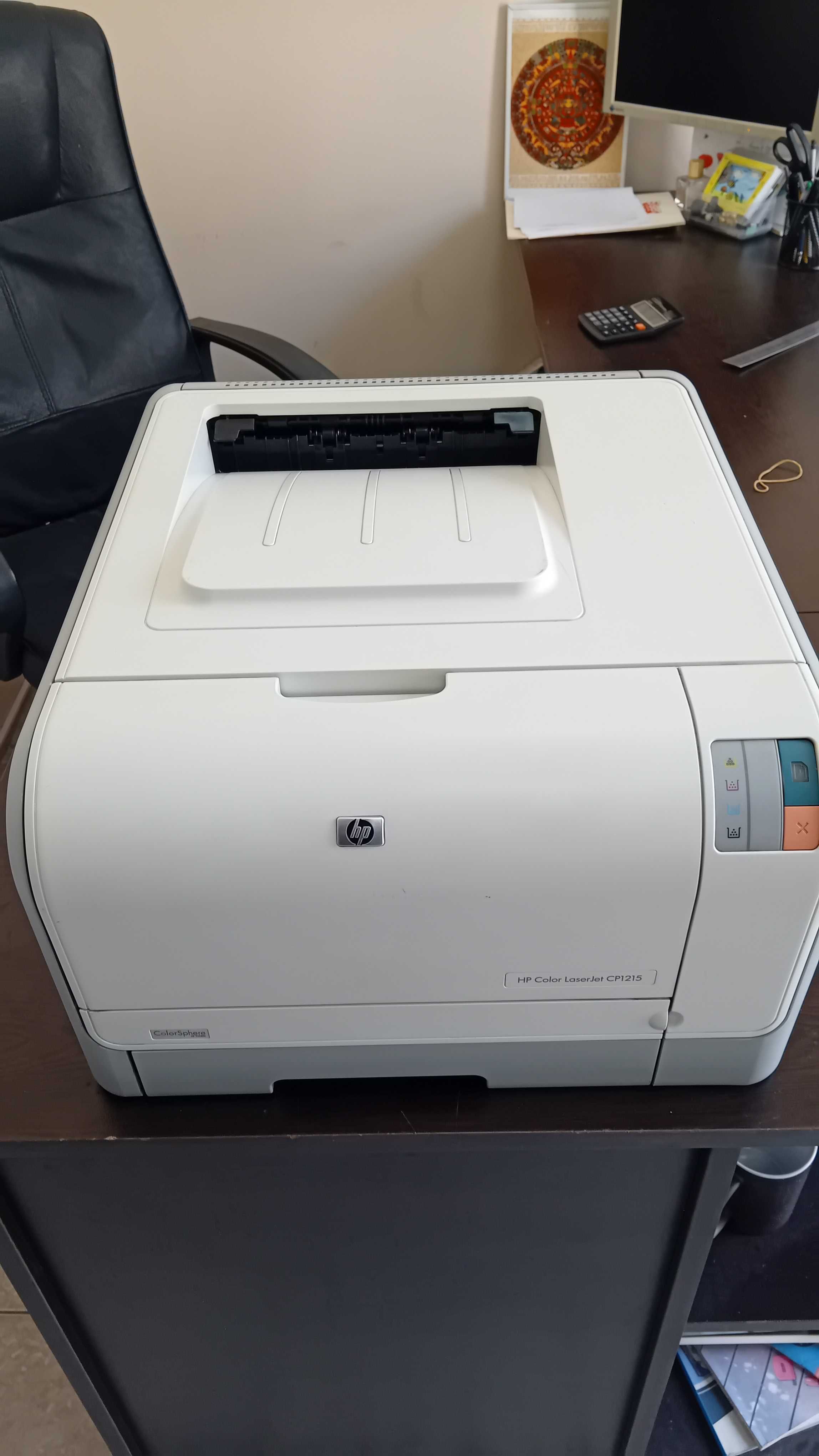 Отличен! Цветен лазерен принтер HP Color Laser Jet CP1215