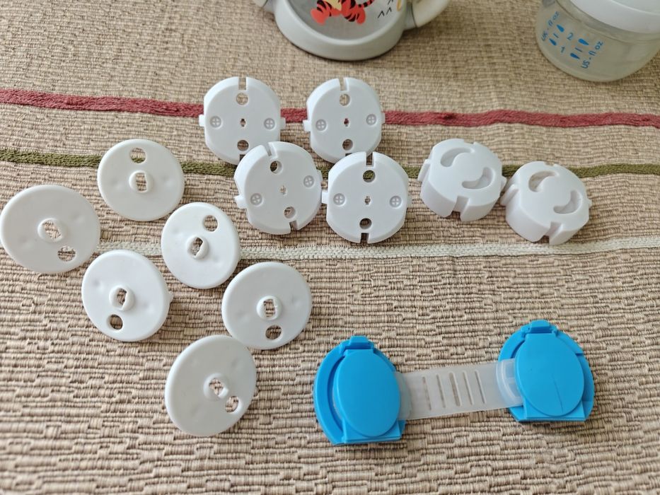 Преходна часа Нук с нов биберон,протектори и шише Авент 0+ без биберон