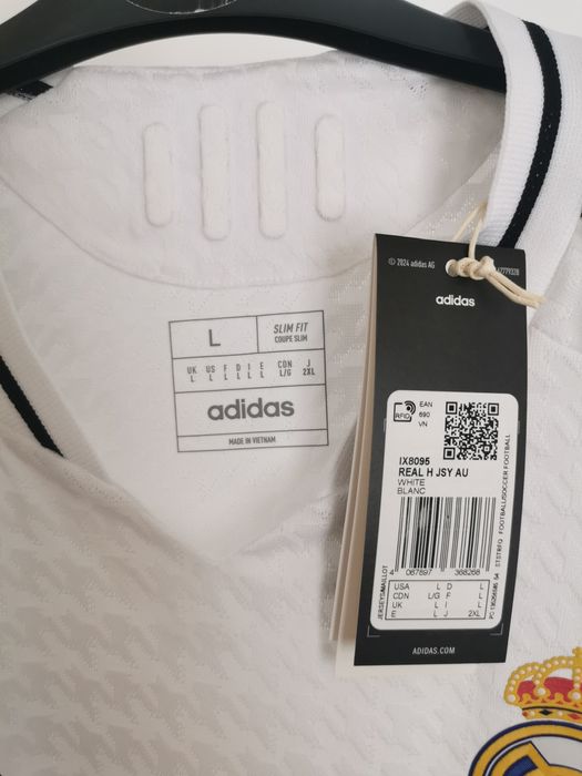 Tricou Original Adidas Real Madrid 24/25 Home Authentic