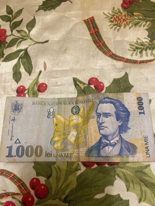 Bacnote 1000, Mihai Eminescu
