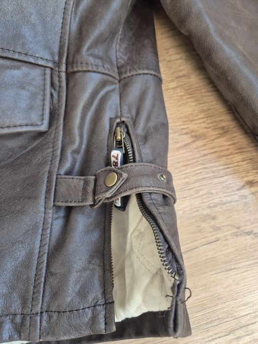 Geaca de piele noua/ USAIRFORCE/ L