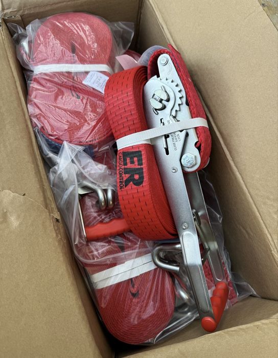 Стяжные ремни трещетка