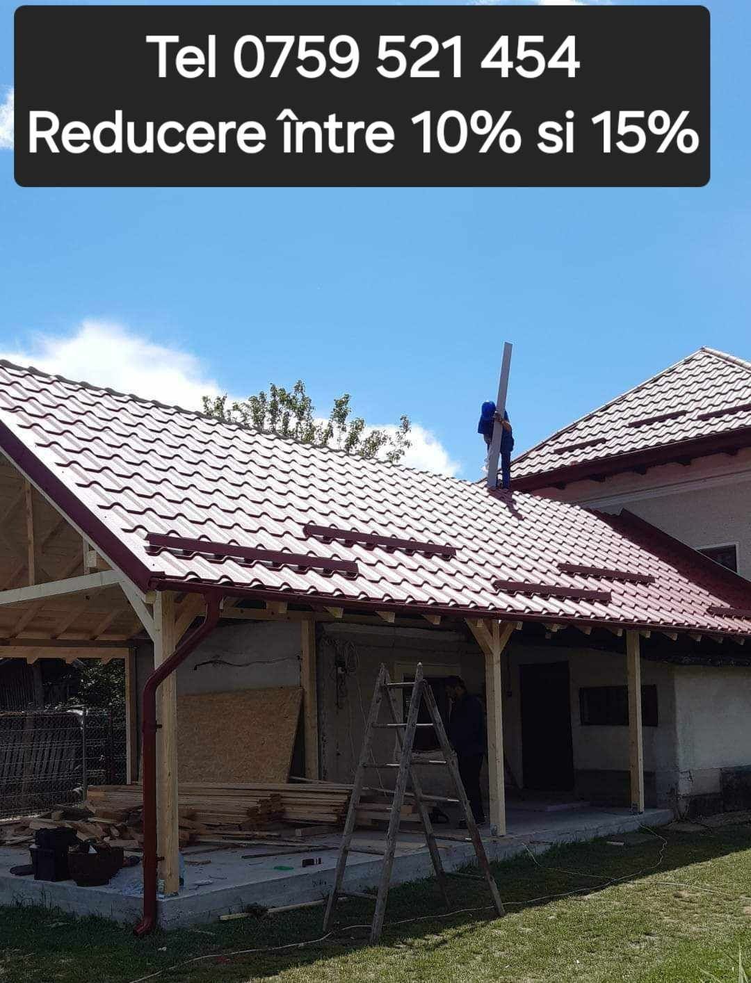 Acoperișuri Dulgheri Hidroizolații Reparații acoperișuri