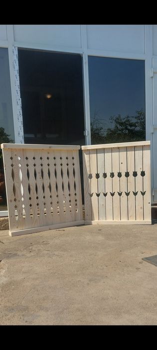 Stalpi si panouri pentru inchis terasa