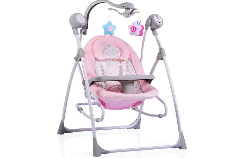 ПРОДАВАМ бебешка електрическа люлка Cangaroo Swing Star