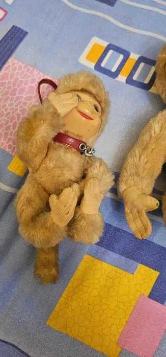 Rare Vintage anii 1960 Schuco Maimuță Blondă Germană Jucărie